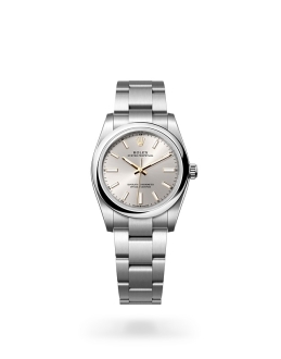 Rolex Oyster Perpetual in Oystersteel m124200-0001 at Reeds Jewelers