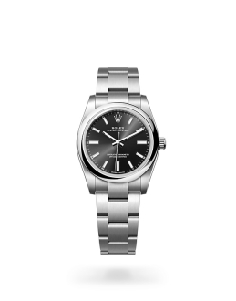 Rolex Oyster Perpetual in Oystersteel m124200-0002 at Reeds Jewelers