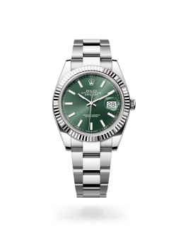 Rolex Datejust in Oystersteel, Oystersteel and gold m126334-0027 at Reeds Jewelers
