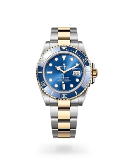 Rolex Submariner in Oystersteel and gold m126613lb-0002 at Reeds Jewelers