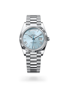 Rolex Day-Date in Platinum m228236-0012 at Reeds Jewelers