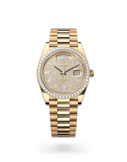 Rolex Day-Date in Gold m228398tbr-0036 at Reeds Jewelers