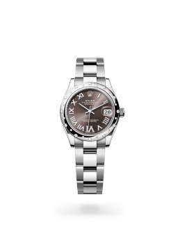 Rolex Datejust in Oystersteel, Oystersteel and gold m278344rbr-0029 at Reeds Jewelers