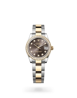 Rolex Datejust in Oystersteel and gold m278383rbr-0021 at Reeds Jewelers