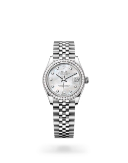 Rolex Datejust in Oystersteel, Oystersteel and gold m278384rbr-0008 at Reeds Jewelers