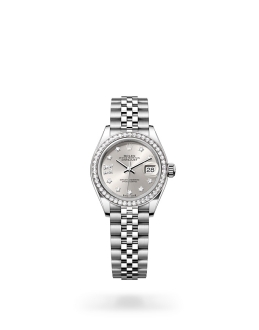 Rolex Lady-Datejust in Oystersteel, Oystersteel and gold m279384rbr-0021 at Reeds Jewelers