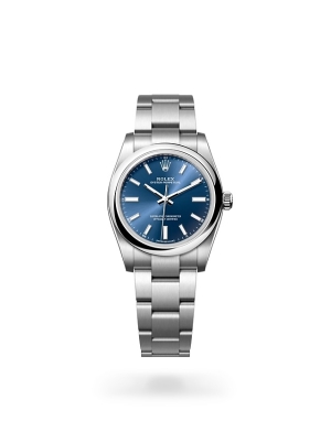 Rolex Oyster Perpetual in Oystersteel m124200-0003 at Reeds Jewelers