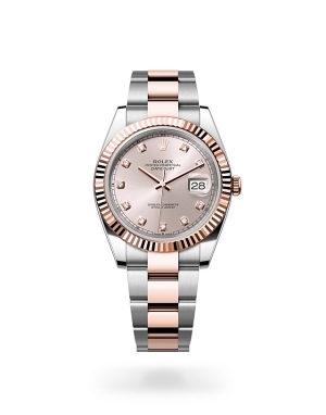 Rolex Datejust in Oystersteel and gold m126331-0007 at Reeds Jewelers