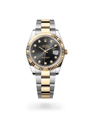 Rolex Datejust in Oystersteel and gold m126333 0005 Reeds Jewelers