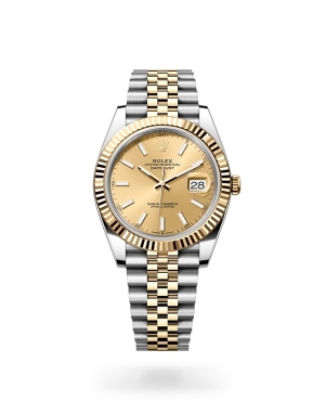 Rolex Datejust in Oystersteel and gold m126333-0010 at Reeds Jewelers