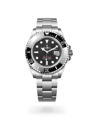 Rolex Sea-Dweller in Oystersteel m126600-0002 at Reeds Jewelers