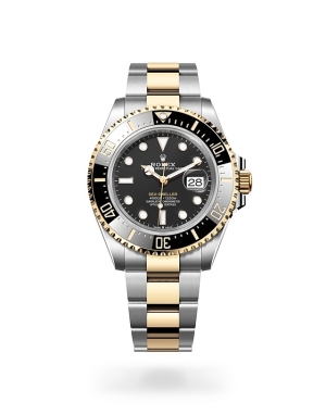 Rolex Sea-Dweller in Oystersteel and gold m126603-0001 at Reeds Jewelers