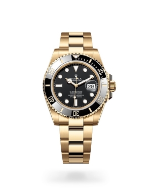 Rolex Submariner in Gold m126618ln-0002 at Reeds Jewelers