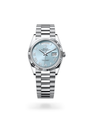 Rolex Day-Date in Platinum m128236-0008 at Reeds Jewelers