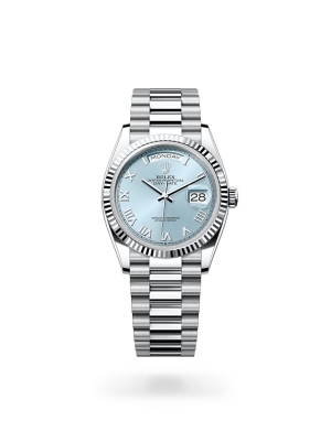 Rolex Day Date in Platinum m228236 0012 Reeds Jewelers