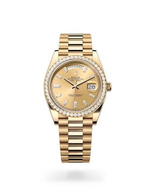 Rolex Day-Date in Gold m228348rbr-0002 at Reeds Jewelers