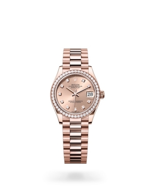 Rolex Datejust in Gold m278285rbr-0025 at Reeds Jewelers