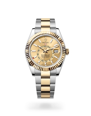 Rolex Sky-Dweller in Oystersteel and gold m336933-0001 at Reeds Jewelers