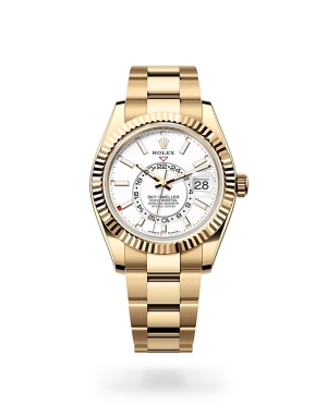 Rolex Sky-Dweller in Gold m336938-0003 at Reeds Jewelers