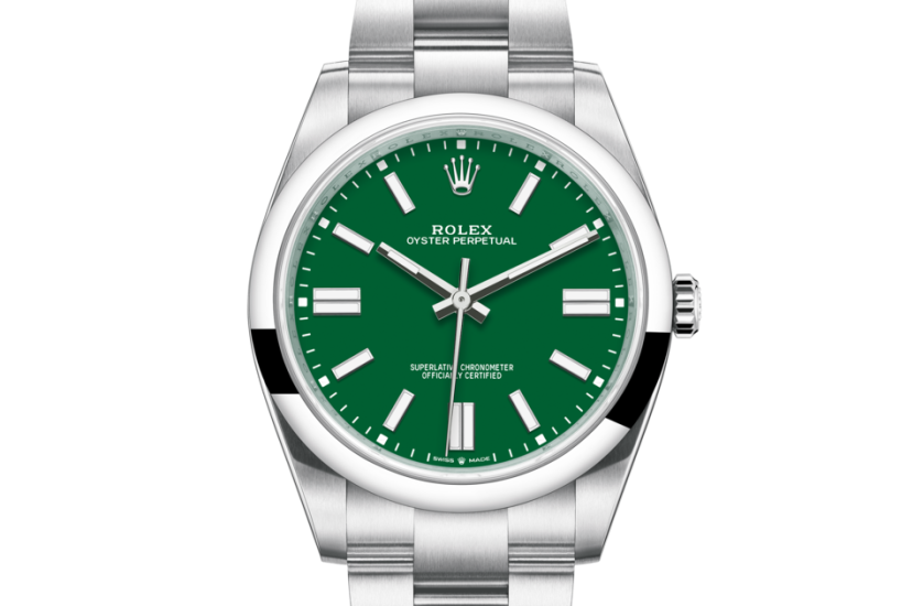 Rolex Oyster Perpetual in Oystersteel m124300 0005 REEDS Jewelers