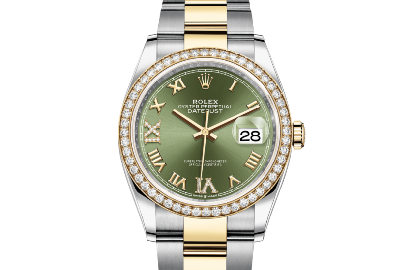 Rolex Datejust in Oystersteel and gold, M126333-0005 | London Jewelers