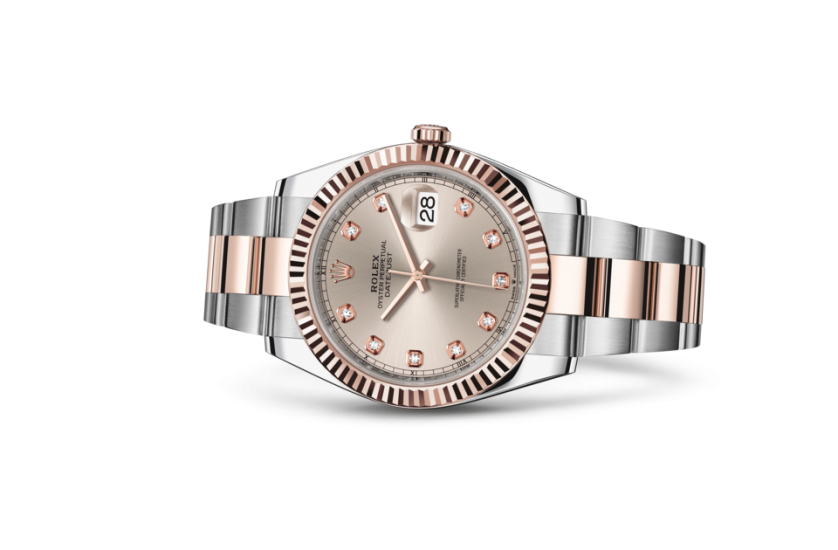 Rolex oystersteel best sale and everose gold