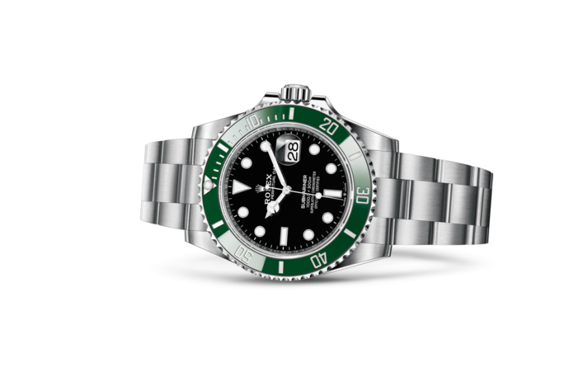 Buy & Sell ROLEX Submariner Date Black Dial Green Bezel Oystersteel 126610LV