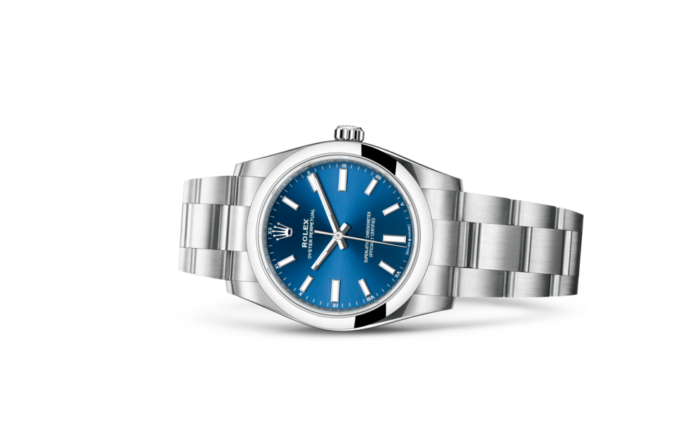 Rolex Oyster Perpetual in Oystersteel m124200-0003 at Reeds Jewelers