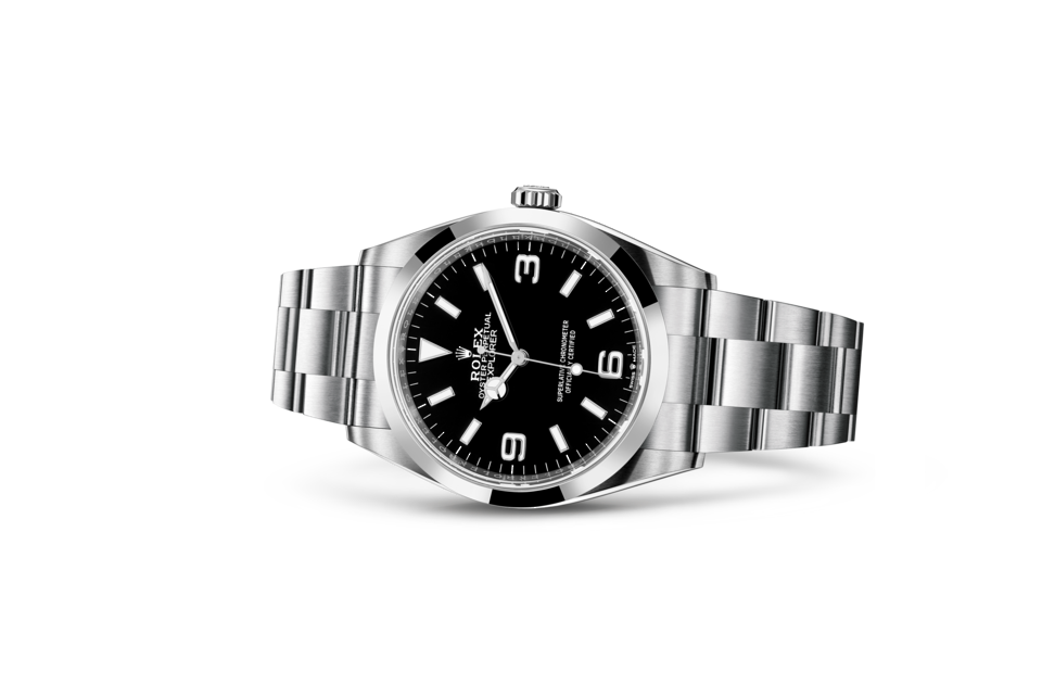 Rolex Explorer in Oystersteel, | REEDS