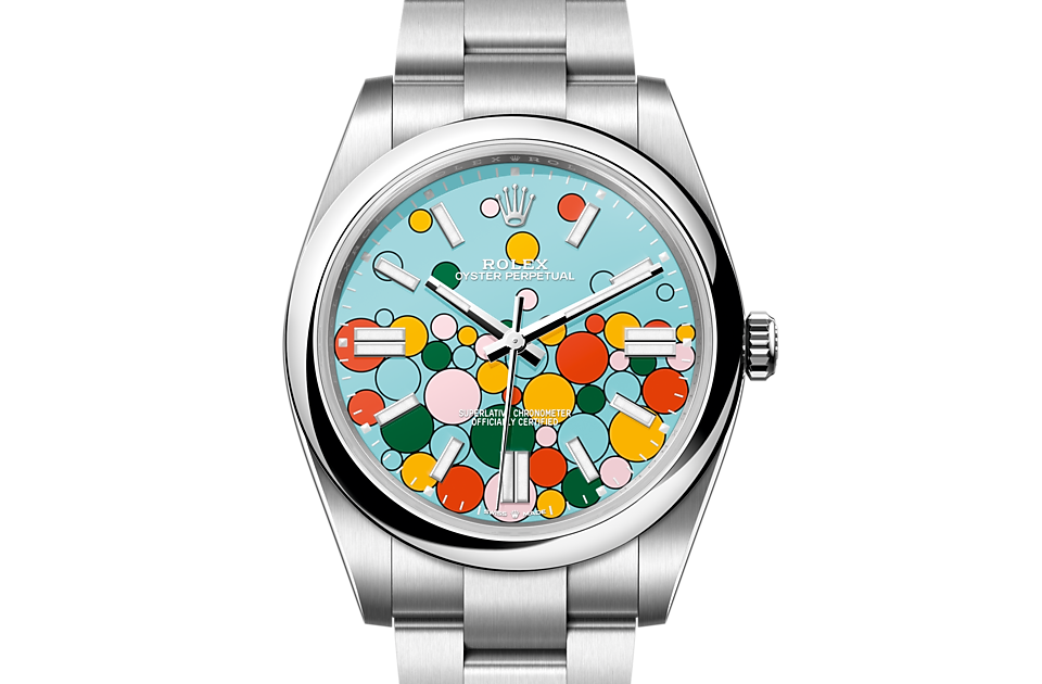 Rolex Oyster Perpetual in Oystersteel m124300-0008 at Reeds Jewelers