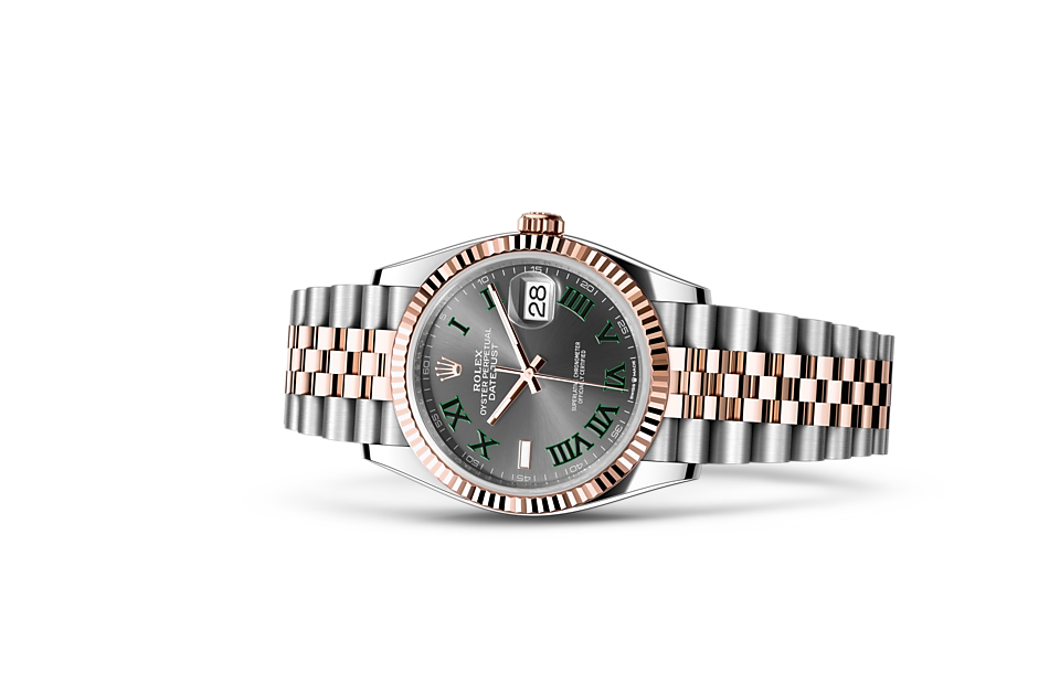 Rolex Datejust in Oystersteel and gold m126231-0029 at Reeds Jewelers