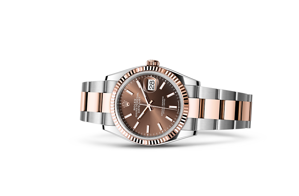 Rolex Datejust in Oystersteel and gold m126231-0044 at Reeds Jewelers