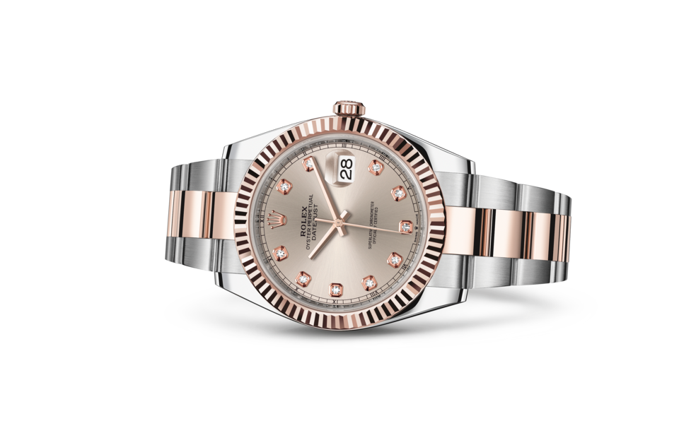 Rolex Datejust in Oystersteel and gold m126331-0007 at Reeds Jewelers
