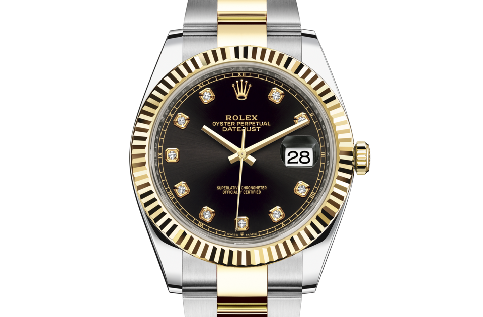 Rolex Datejust in Oystersteel and gold m126333-0005 at Reeds Jewelers