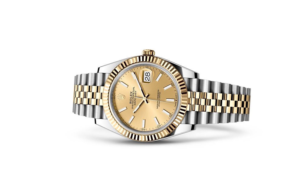 Rolex Datejust in Oystersteel and gold m126333-0010 at Reeds Jewelers