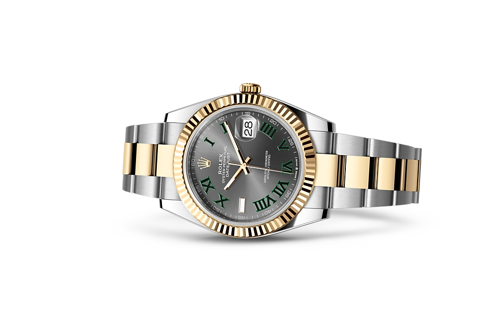 Rolex Datejust in Oystersteel and gold m126333-0019 at Reeds Jewelers