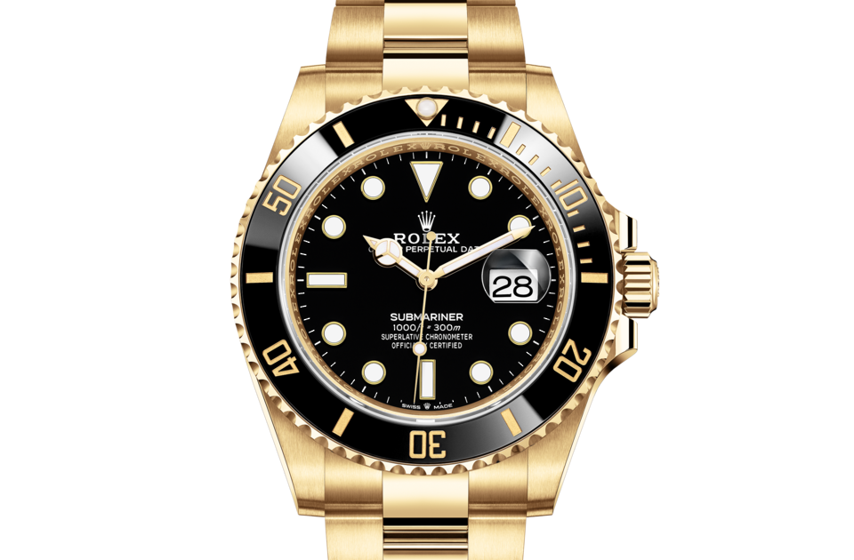 Rolex Submariner in Gold m126618ln-0002 at Reeds Jewelers