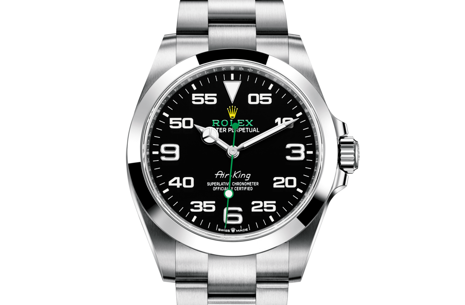 Rolex Air-King in Oystersteel m126900-0001 at Reeds Jewelers