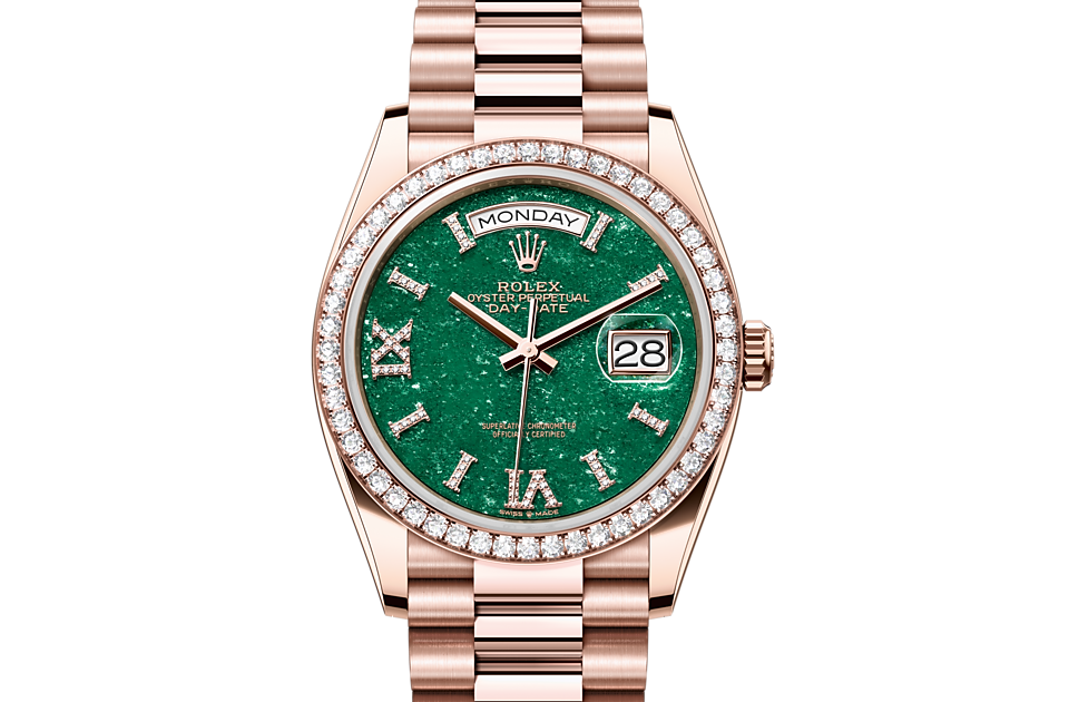 Rolex Day-Date in Gold m128345rbr-0068 at Reeds Jewelers