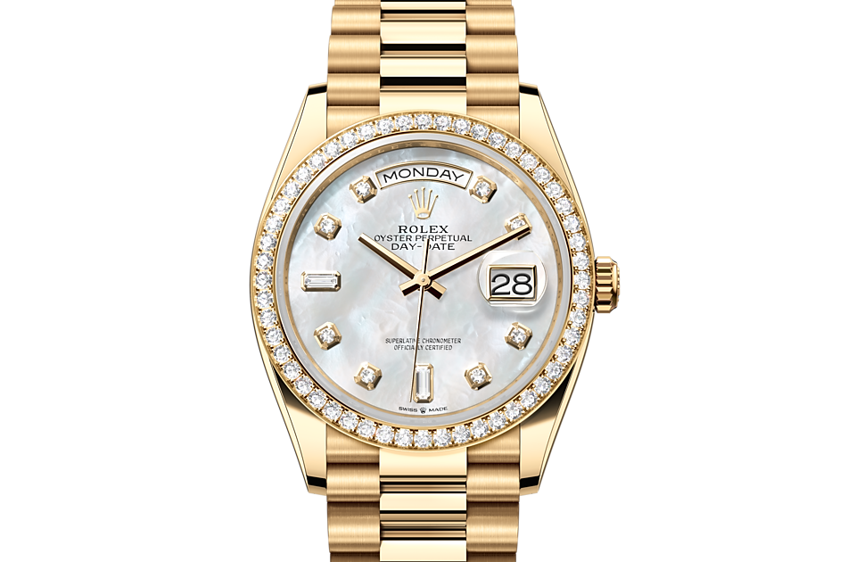 Rolex Day-Date in Gold m128348rbr-0017 at Reeds Jewelers