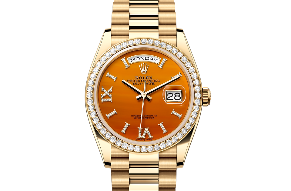 Rolex Day-Date in Gold m128348rbr-0049 at Reeds Jewelers