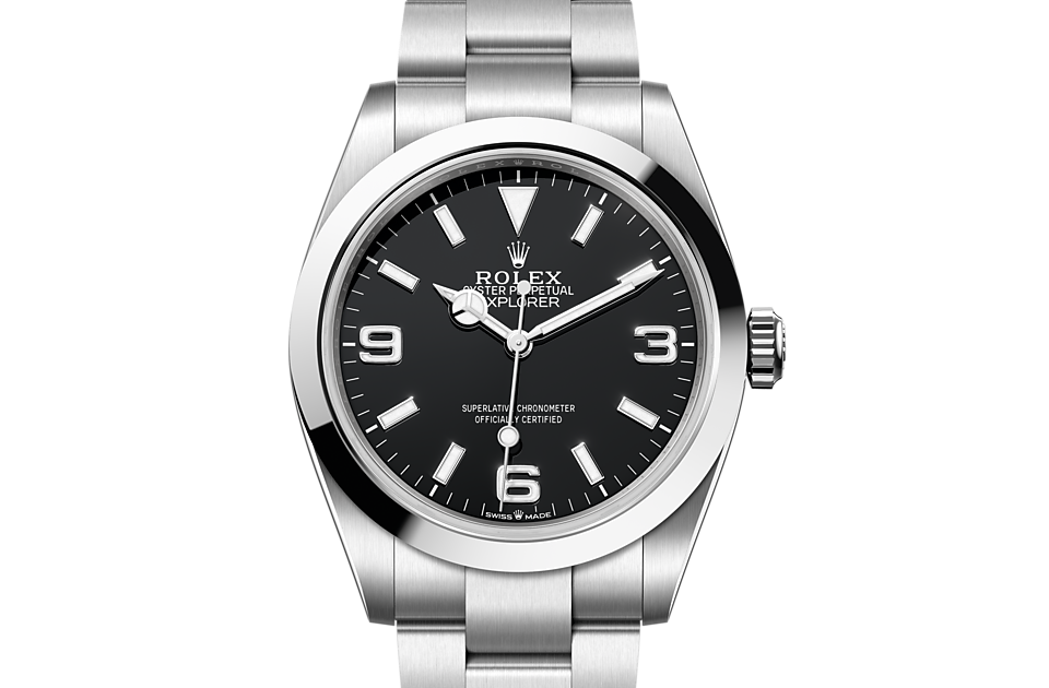 Rolex Explorer in Oystersteel m224270-0001 at Reeds Jewelers