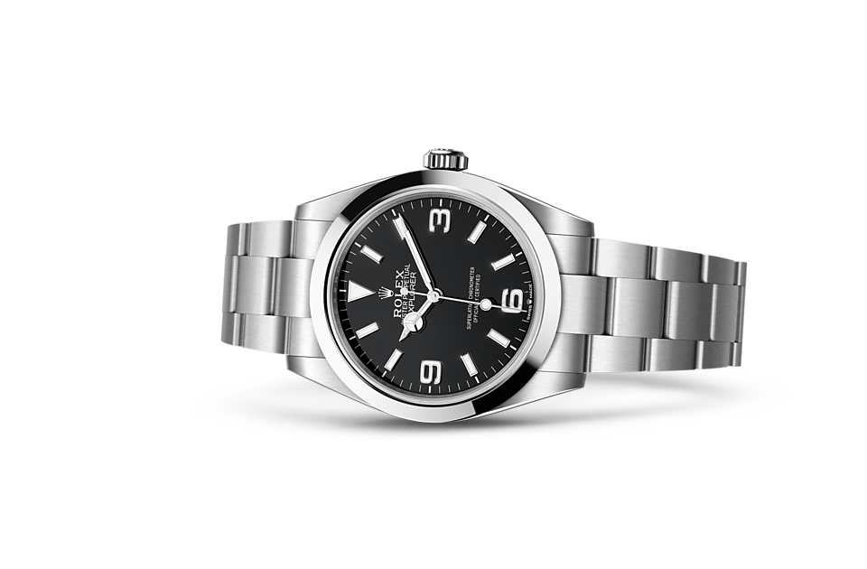 Rolex Explorer in Oystersteel m224270-0001 at Reeds Jewelers