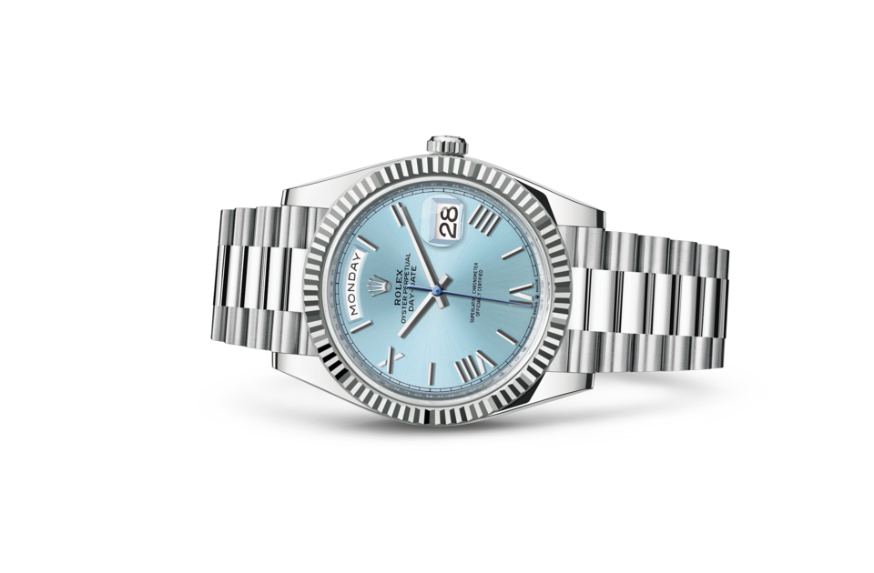 Rolex Day-Date in Platinum m228236-0012 at Reeds Jewelers