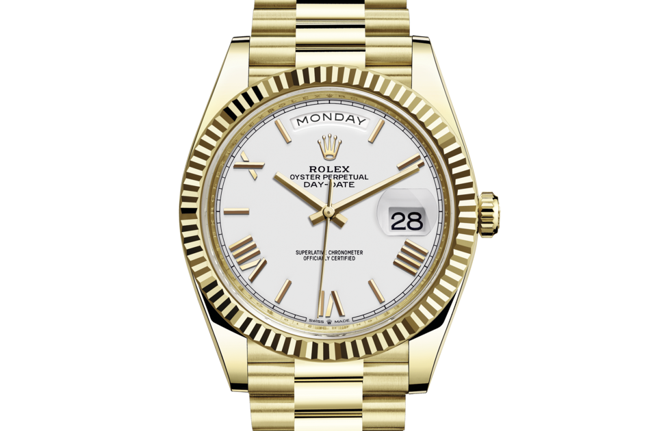 Rolex Day-Date in Gold m228238-0042 at Reeds Jewelers