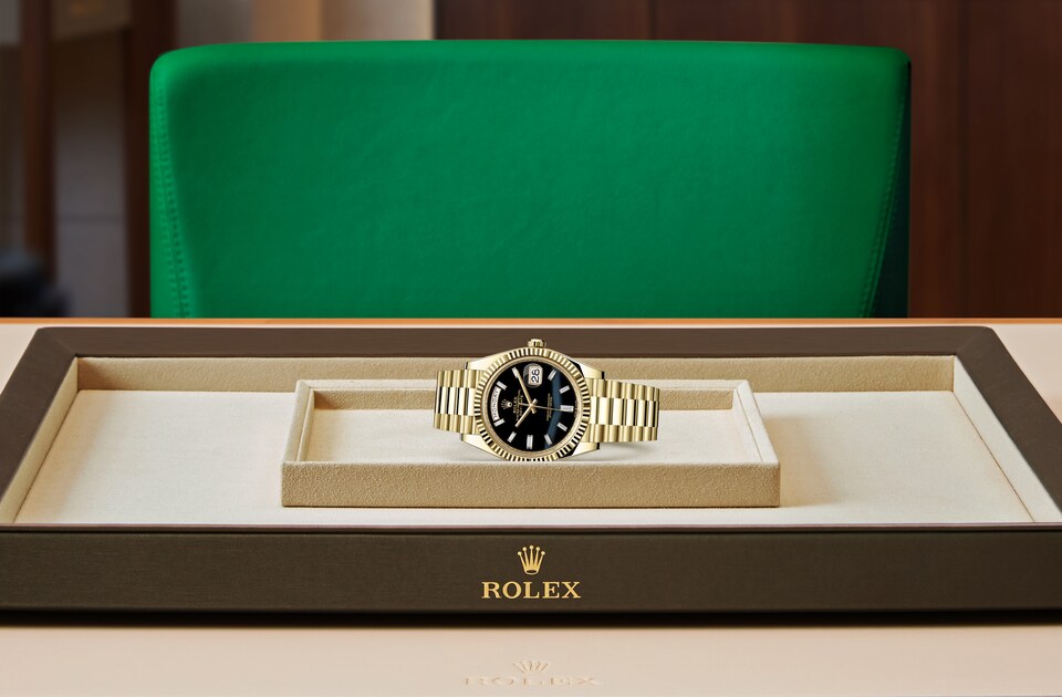 Rolex Day-Date in Gold m228238-0059 at Reeds Jewelers