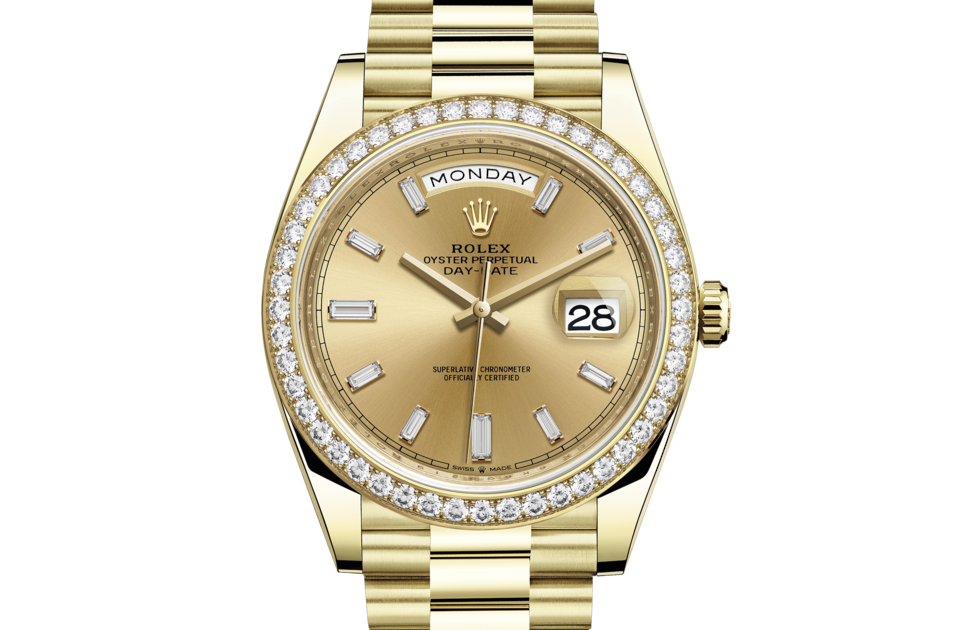 Rolex Day-Date in Gold m228348rbr-0002 at Reeds Jewelers
