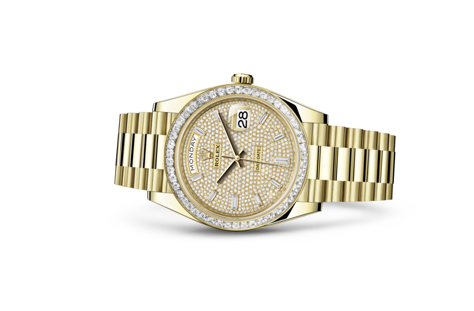 Rolex Day-Date in Gold m228398tbr-0036 at Reeds Jewelers