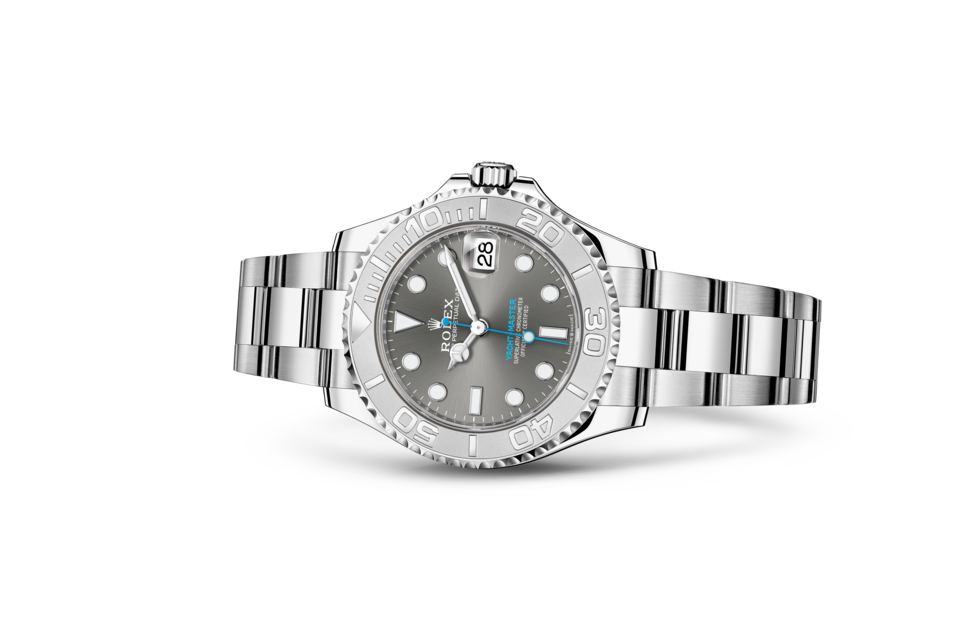 Rolex Yacht Master in Platinum Oystersteel m268622 0002 REEDS