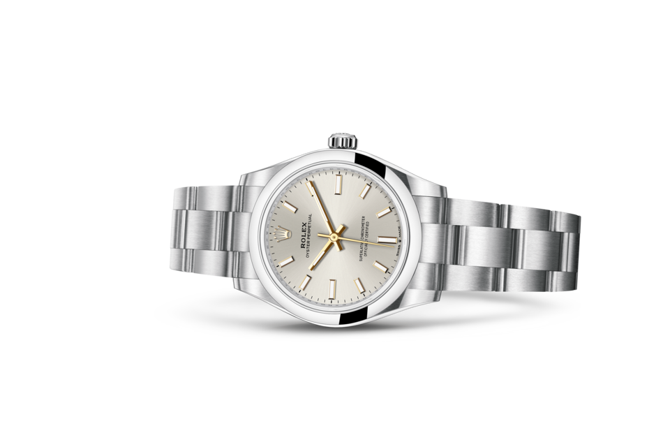 Rolex Oyster Perpetual in Oystersteel m277200-0001 at Reeds Jewelers